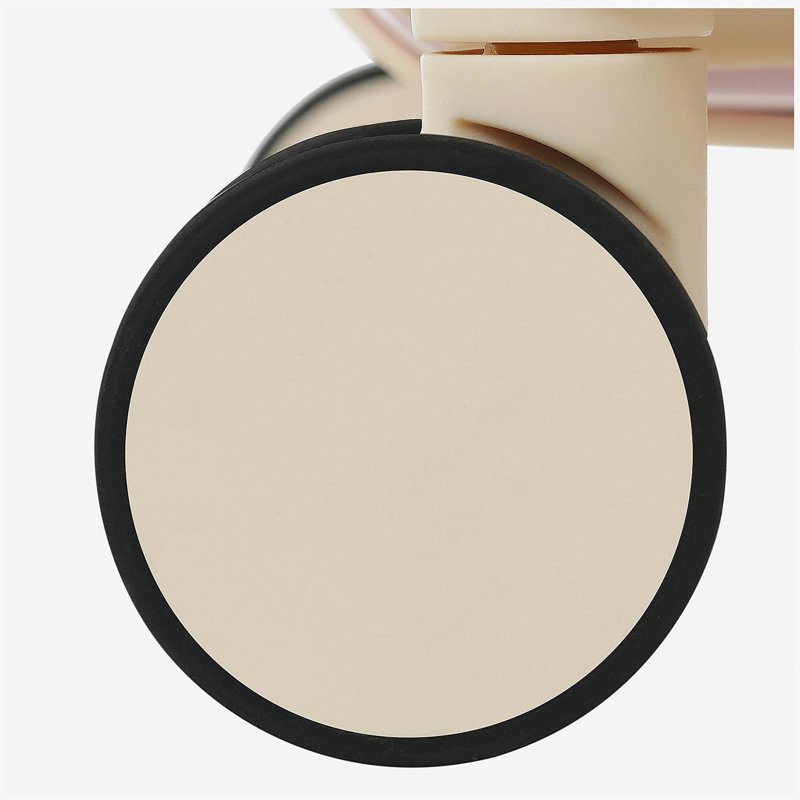 Cream White Luggage wheel covers for specific model