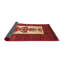 Tapis oriental rouge / beige-1047276157