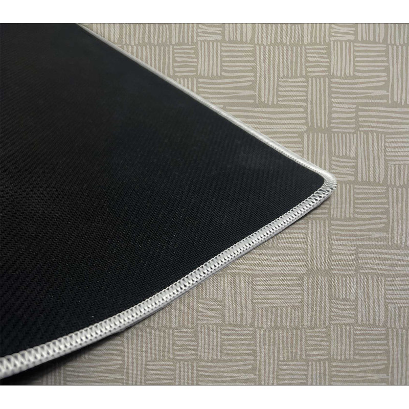 Sous-main en vinyle Liefke, H 0,25 po x l 31,5 po x P 15,75 po, Beige