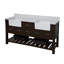 Ensemble de meuble-lavabo double 72 po Hitton-313340394-365716335