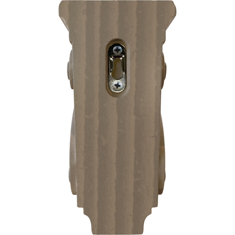 Petit corbeau traditionnel noyer l 3 1/2 po x P 3 po x H 7 po (paquet de 6), Noyer