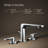 Avid Widespread Bathroom Sink Faucet-93399544