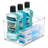 iDesign Small Plastic Bathroom Storage Bin with Handles - Clear-102076685