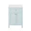 Ensemble de meuble-lavabo simple autoportant 24 po avec comptoir et lavabo Juniper-1096789568