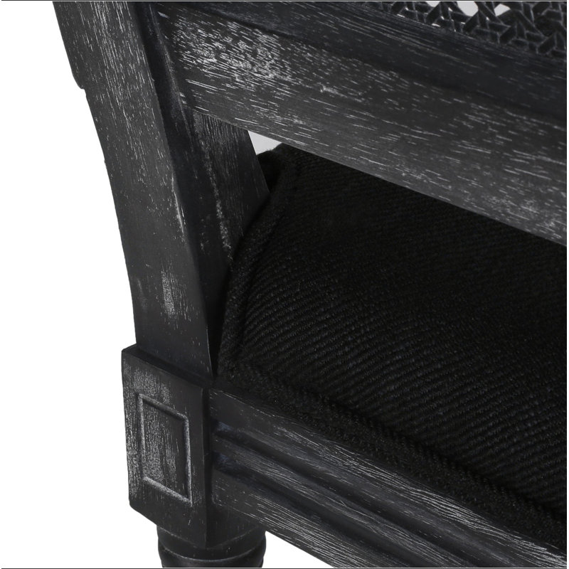 Chaise de salle à manger, Noir/gris