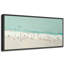 «Relaxing Summer Beach - Impression sur toile encadrée surdimensionnée»-111653826-111653827