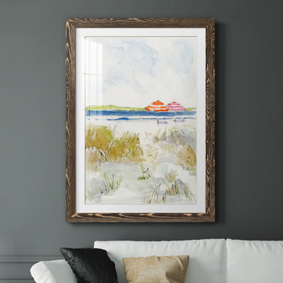 S Croquis de plage II - peinture encadrée