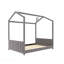 Lit double en bois de velours, gris-130085330-130085328