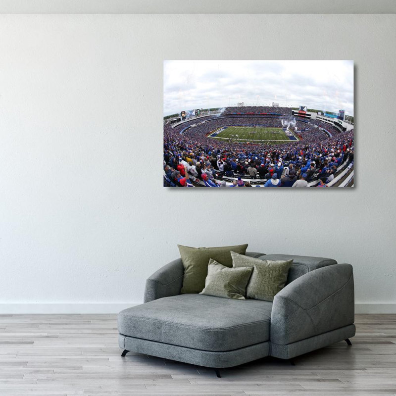 New Era Field, 27" H x 40" W