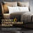Luxury Cooling Down Alternative bed Pillows with Plush Support Satin stripe Fiber bed Pillow-1595939120