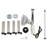 Damera 51.18'' LED Swing Arm Floor Lamp