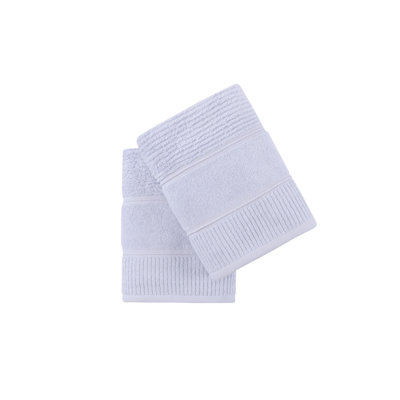 Ensemble de serviettes luxueuses 19,7 po x 35,4 po | 100% micro-coton, 15,9 oz / verge carrée | Lavable à la machine à 104 ° F | Doux, absorbant et à séchage rapide | Parfait pour la salle de bain, le spa et le quotidien, rehaussez votre collection 