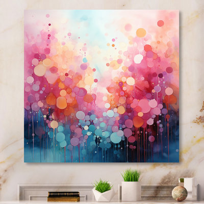 Cotton Candy III - Abstract Landscape Canvas Prints