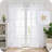 Star Embroidered Light Filtering Sheer Curtains (Set of 2)-789624419-789624422