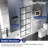 DeerValley 32"×78" Fixed Glass Shower Door, Durable and Stable 10mm Thick Glass Panel, Frameless Door, Bathroom Shower Screen, Easy to Clean, Tempered Safety Wall Panels with Hardware (Black)