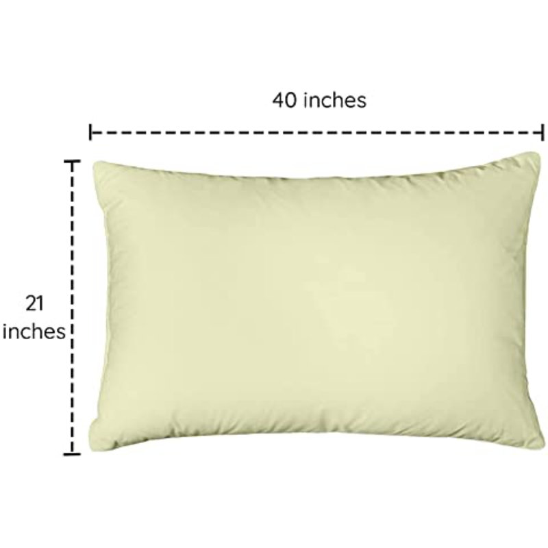 Sateen - Set of 2, King, Beige