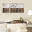 3 Piece Wrapped Canvas Wall Art