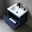 Meuble-lavabo flottant blanc moderne 24 po avec comptoir en céramique 24 po-1911158284