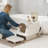 Enclosed Cat Litter Box With Scoop And Deodorizer Bag For Odor Control