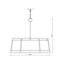 Luminaire suspendu tambour unique à 8 lumières Nour-1885641116