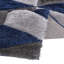 Shaggy Rug Blue Large Living Room Carpet & Extra Long Hallway Runner Modern Geometric Non Slip Bedroom Area Rug-690655752
