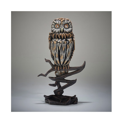 EDGE Sculpture Owl Figurine 12.75in H