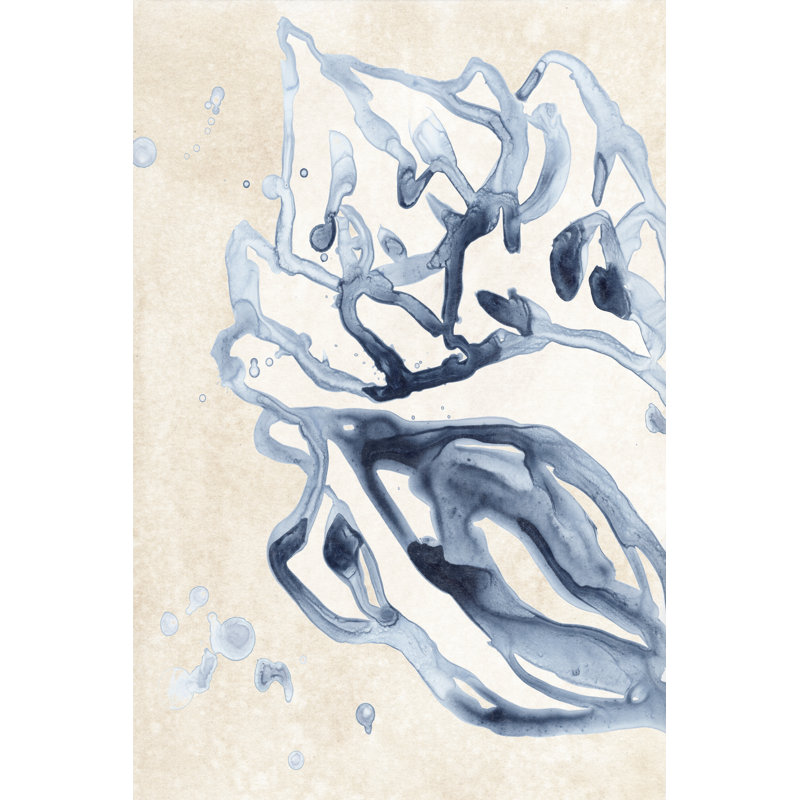 Water Shells II - Painting, 76 cm H x 51 cm W, Wrapped Canvas