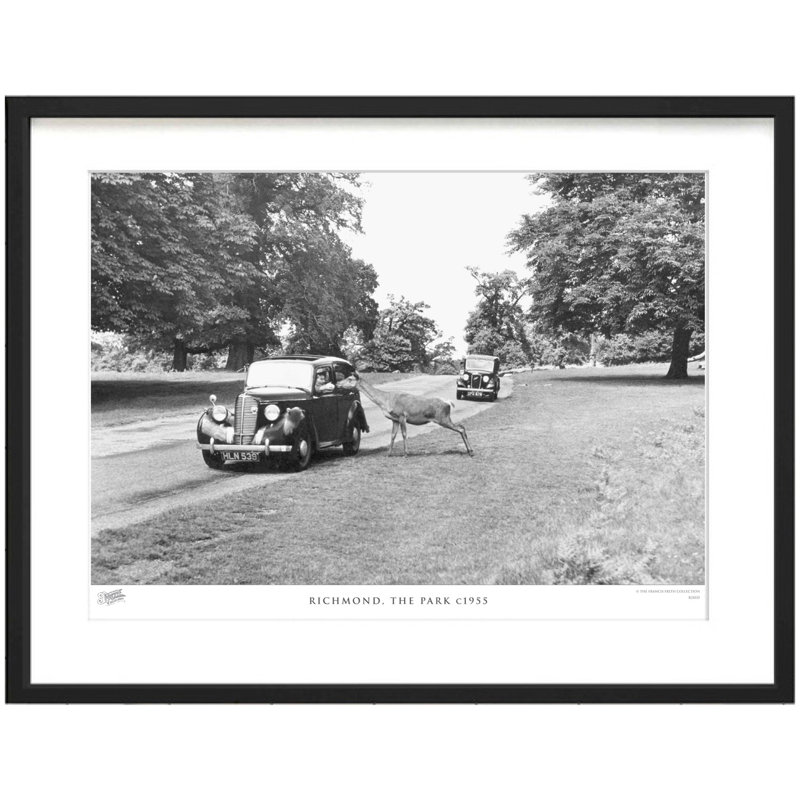 Richmond, The Park C1955 by Francis Frith - Single Picture Frame Print, 28cm H x 36cm W x 2.3cm D