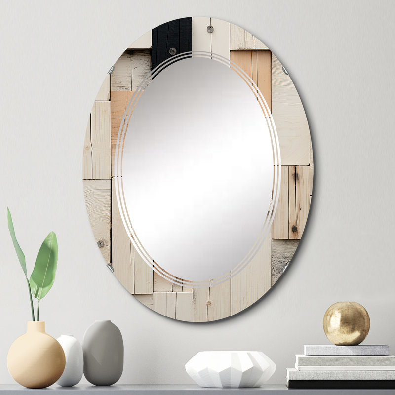 Miroir mural moderne Colfer, 30 po x 20 po