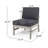 PERLA ARMLESS CHAIR