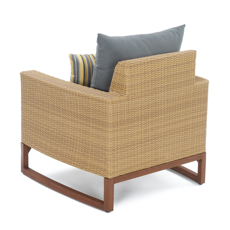 Tullio 4 - Person Patio Conversation Set with Sunbrella® Cushions, Charcoal Grey Sunbrella®