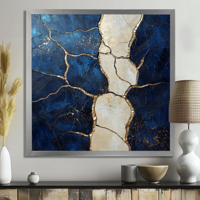 Soft Neutral Coastal Marble Balance II - Abstract Wall Art