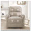 Fauteuil inclinable manuel avec massage-1343916621