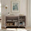 Harrington Bedside Table With Sideboard Storage Set -129460026