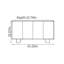 Simple and spacious sideboard cabinet-30549398
