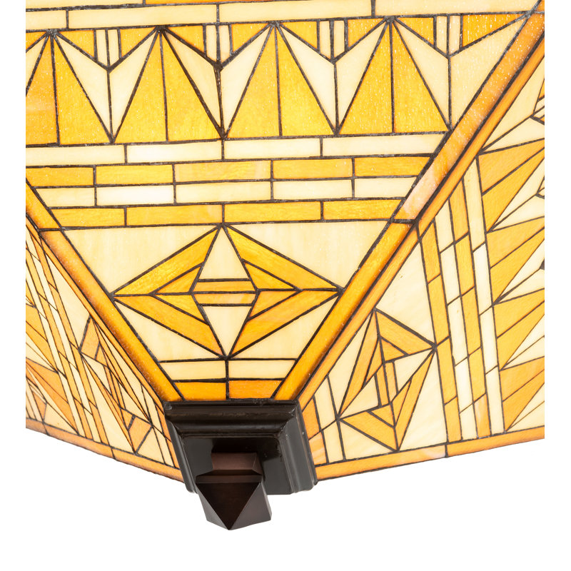 Valencia Mission 4 - Light Flush Mount