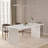 Ella 79" Dining Table In White