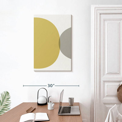 Avery Mid Century Abstract Circles I