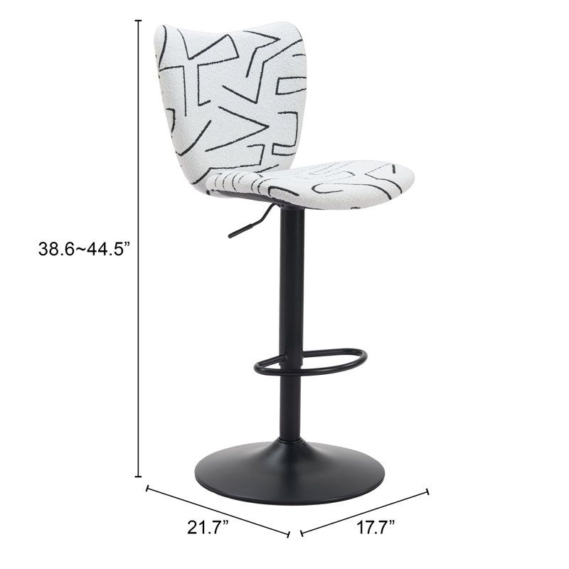 Ensemble de 2 tabourets de bar Melotti