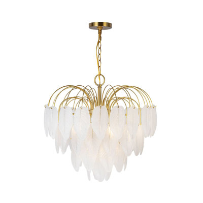 Leanard - Chandelier - Brushed Brass - 24-Light