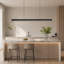 1 - Light Linear LED Dimmable Kitchen Island Pendant