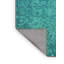 Tapis oriental en chenille tissé à la machine Mikhaila en bleu sarcelle / bleu-169081987