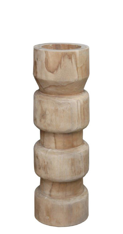 Solid Wood Candlestick