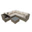 Trafecanty 5 Seater Rattan Sofa Set-1701706185