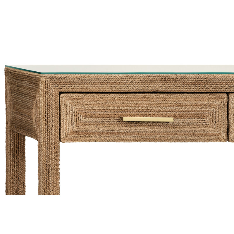 68'' W Glass Console Table