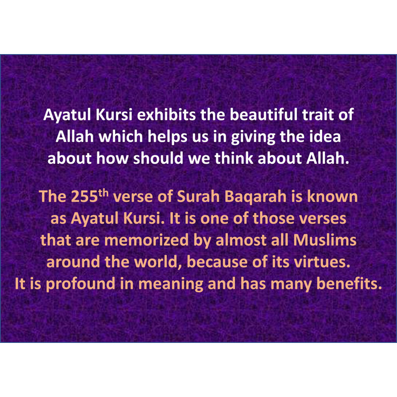 Ayatul Kursi 27.5" Metal Kufic Calligraphy, Kufi Islamic Wall Art for Home Decor, Ramadan Eid Gift, Matte Gold