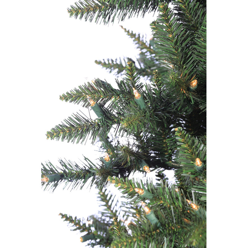 Pin de Noël artificiel Calgary éclairé - support inclus, H 12 pi