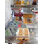 Tiroirs de rangement empilables et coulissants pour réfrigérateur, ensemble de 4 bacs de rangement transparents pour réfrigérateur, cuisine, garde-manger et congélateur