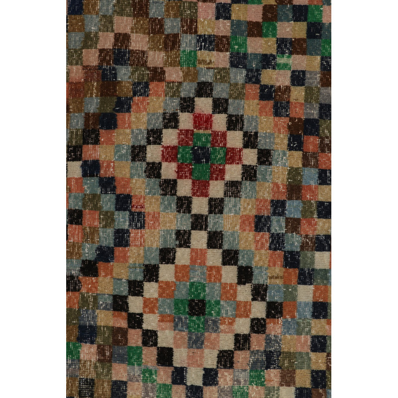 Vintage One-of-a-Kind 4'9X10'5 Hand Knotted Area Rug