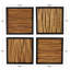 Art textuel sur bois